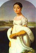 Jean Auguste Dominique Ingres Portrait of Mademoiselle Riviere. Spain oil painting artist
